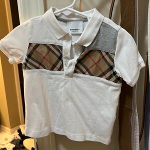 Burberry baby shirt